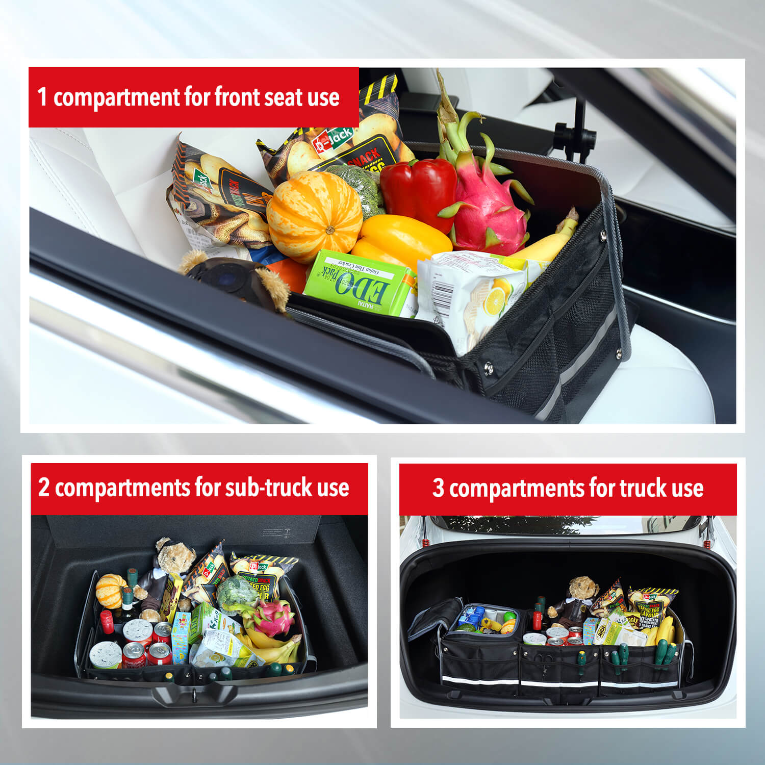 Conquer Car Clutter and Keep Cool  Car Organizers with Built-in Coolers